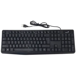 Genius Billentyűzet - KB-117 (Vezetékes, USB, fekete)
