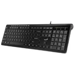Genius Billentyűzet - SlimStar 230 II. (Vezetékes, USB, vékony, fekete)