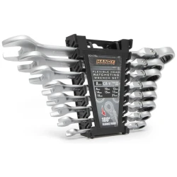 Handy Racsniskulcs készlet - 10870 (8 db-os, csuklós, 8-21mm)