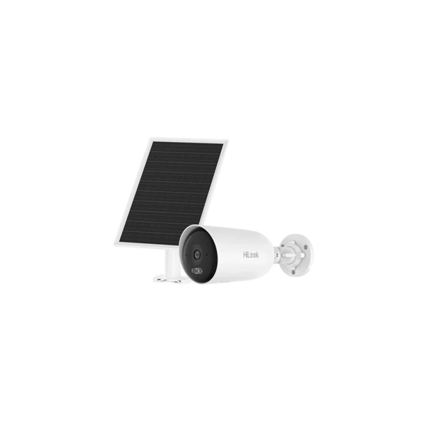 HiLook 4G csőkamera - IPC-CFS04/4G-SIM (4MP, 2,8mm, kültéri, 30m, 9000mAh, mikrofon, hangszóró) + napelem