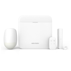 Hikvision AX Pro Szett - DS-PWA64-KIT-WE (központ + PIR + nyitásérzékelő + távirányító)