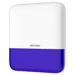 Hikvision AX Pro Sziréna - DS-PS1-E-WE (Kültéri, 110dB, Kék)