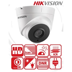 Hikvision 4in1 Analóg turretkamera - DS-2CE56D0T-IT3F (2MP, 2,8mm, kültéri, EXIR40m, D&N(ICR), IP66, DNR)