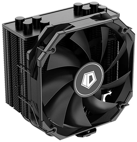 ID-Cooling CPU Cooler - SE-224-XTS MINI BLACK (31,5dB; max. 118,59 m3/h; 4pin csatlakozó, 4 db heatpipe, 12cm, PWM)