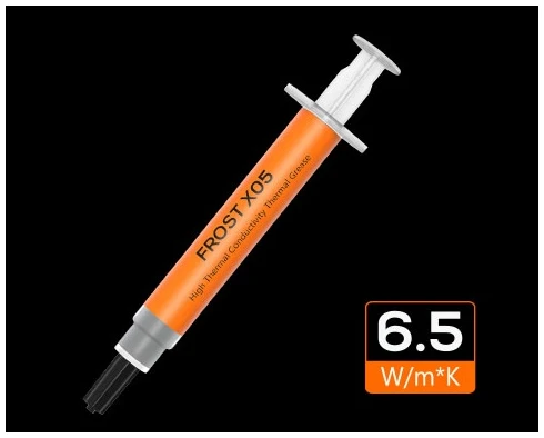 ID-Cooling Hőpaszta - FROST X05 5G (Hővezetési tényező:>6,5 W/m-K, Hőállóság: 5., Viszkozitás: 480, 5 gramm) 1 ID-Cooling Hőpaszta - FROST X05 5G (Hővezetési tényező:>6,5 W/m-K, Hőállóság: 5., Viszkozitás: 480, 5 gramm)