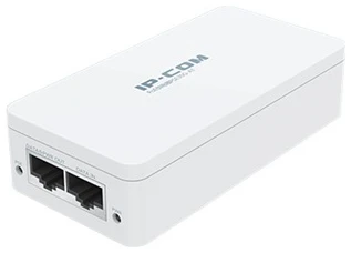 IP-COM PoE Injector adapter - PSE30G-AT (30W, 230V bemenet;  802.3at PoE; 2x1Gbps, Max 100m)