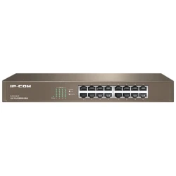 IP-COM Switch - G1016D (16 port 1Gbps; rackbe szerelhető)
