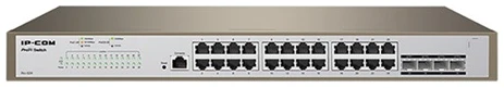 IP-COM Switch Vezérelhető - PRO-S24 (24x1Gbps + 4x1Gbps SFP + 1x1Gbps console port) 1 IP-COM Switch Vezérelhető - PRO-S24 (24x1Gbps + 4x1Gbps SFP + 1x1Gbps console port)