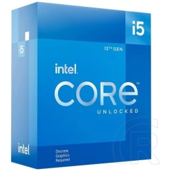 Intel Processzor - Core i5-12600KF (3700Mhz 20MBL3 Cache 10nm 125W skt1700 Alder Lake) BOX No Cooler No VGA