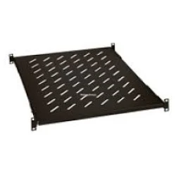 Legrand Rackszekrény polc - (19", 1U, fix, 1000 mm mély, 4 ponton rögzíthető, 50kg, Linkeo, Fekete)