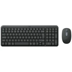 Logitech Billentyűzet/Egér Kit - MK250 (Vezeték nélküi, + egér , Bluetooth, Fekete)