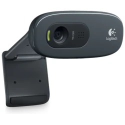 Logitech Webkamera - C270 (1280x720 képpont, 3 Megapixel, USB 2.0, univerzális csipesz, HD, mikrofon)