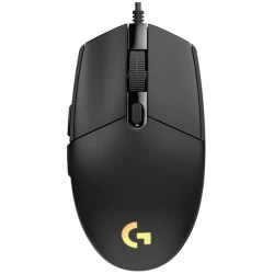 Logitech Egér - G102 Lightsync (Vezetékes, Gaming, Optikai, USB, 8000 DPI, fekete)