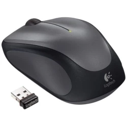Logitech Egér - M235 (Vezeték nélküli, Optikai, Notebook, Fekete)
