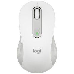 Logitech Egér - M650 Közepes (Vezeték nélküli, Bluetooth, Optikai, 2000 DPI, fehér)