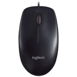 Logitech Egér - M90 (Vezetékes, Optikai, USB, 1000 DPI, fekete)