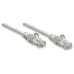 Manhattan Kábel - U/UTP Patch (RJ45 to RJ45, Cat5e, 10m, Bézs)