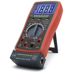 Maxwell digitális multiméter, kompakt, kábelteszt funkcióval (25331)