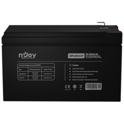 NJOY Szünetmentes akkumulátor - GPL09122F (12V/9Ah, Long-life, T2/F2, zárt, gondozás mentes, AGM)