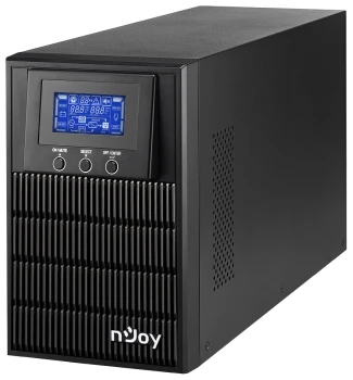 NJOY Szünetmentes  1000VA - Aten Pro 1000 (3 Schuko, USB/RS-232, On-line, szinuszhullám, generátor támogatás, Eco mód)