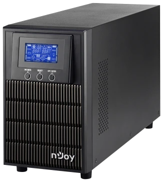 NJOY Szünetmentes  2000VA - Aten Pro 2000 (3 Schuko, USB/RS-232, On-line, szinuszhullám, generátor támogatás, Eco mód)