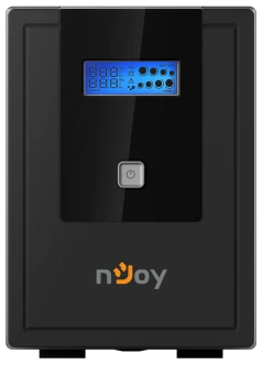 NJOY Szünetmentes  2000VA - Cadu 2000 (4 Schuko, line-interaktív, USB menedzsment, RJ11/45 vonalvédelem(1Gb/s), fekete)