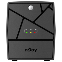 NJOY Szünetmentes 2000VA - Keen 2000 USB (4 Schuko, line-interaktív, USB menedzsment, RJ11/45 vonalvédelem, fekete)