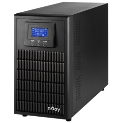NJOY Szünetmentes  3000VA - Aten Pro 3000 (4 Schuko, USB/RS-232, On-line, szinuszhullám, generátor támogatás, Eco mód)