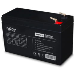 NJOY Szünetmentes akkumulátor - GP07122F (12V/7Ah, T2/F2, zárt, gondozás mentes, AGM)