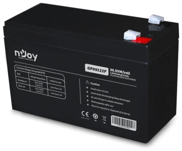 NJOY Szünetmentes akkumulátor - GP09122F (12V/9Ah, T2/F2, zárt, gondozás mentes, AGM) 1 NJOY Szünetmentes akkumulátor - GP09122F (12V/9Ah, T2/F2, zárt, gondozás mentes, AGM)