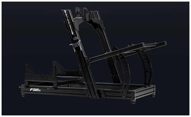 Next Level Racing Szimulátor cockpit - F-GT Elite Lite Alumínium Side & Front Mount Edition (ülést nem tartalmazza!)