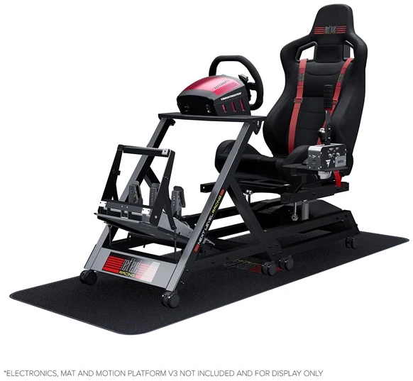 Next Level Racing Szimulátor cockpit - GTtrack (GT ülés; tartó konzolok)
