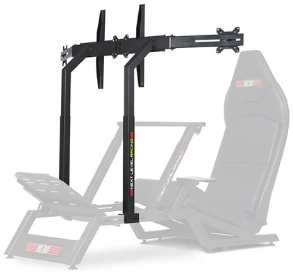 Next Level Racing Szimulátor kijelző állvány - F-GT Monitor Stand (F-GT cockpithez, 1x65" vagy 3x27" monitor számára) 1 Next Level Racing Szimulátor kijelző állvány - F-GT Monitor Stand (F-GT cockpithez, 1x65" vagy 3x27" monitor számára)