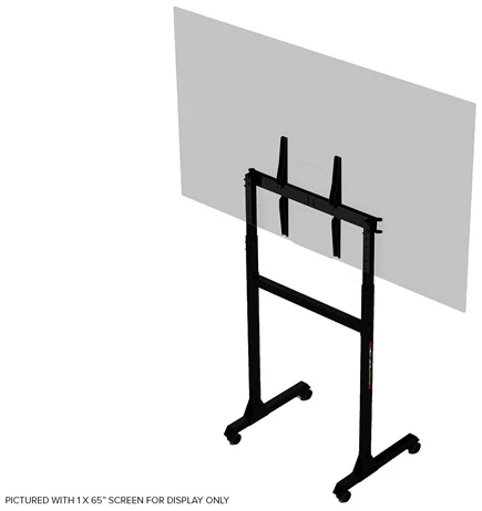 Next Level Racing Szimulátor kijelző állvány - Single Monitor Stand (1x 24-85" monitor számára)