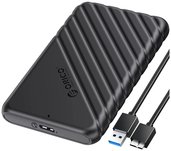 Orico Külső HDD/SSD Ház 2.5" - 25PW1-U3-BK/158/ (USB-A 3.0, Max. 7-9,5 mm, Max.: 4TB, fekete) 1 Orico Külső HDD/SSD Ház 2.5" - 25PW1-U3-BK/158/ (USB-A 3.0, Max. 7-9,5 mm, Max.: 4TB, fekete)