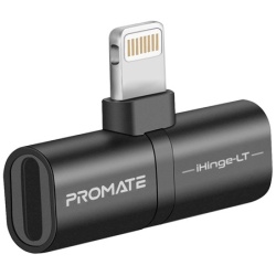 Promate Átalakító - IHINGE LT (2in1, Lightning adapter, fekete)