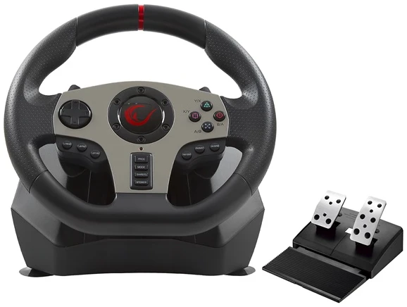 Rampage Gamer kormány - V900-S  (PC, PS3, PS4, XBOXONE, XBOX360, pedálszett, vibrálás)
