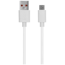S-Link kábel - AND-KC19B (2.4A, Micro USB, 100cm adat+töltőkábel, fehér)