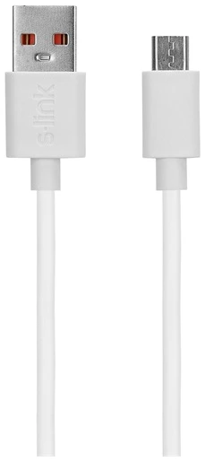 S-Link kábel - AND-KC19B (2.4A, Micro USB, 100cm adat+töltőkábel, fehér) 1 S-Link kábel - AND-KC19B (2.4A, Micro USB, 100cm adat+töltőkábel, fehér)