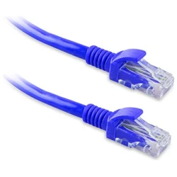 S-link Kábel - SL-CAT605BL (UTP patch kábel, CAT6, kék, 5m)