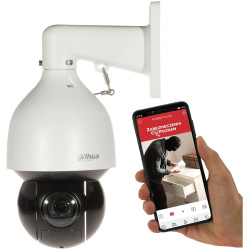 Dahua IP PTZ Speed dómkamera - SD5A225GB-HNR (2MP, 25x zoom, H265+, IR150m, ICR, IP67, IK10, SD, PoE+, I/O, audio, AI)