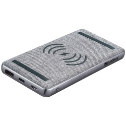 Sandberg Akkubank - Powerbank 10000 PD20W+Wireless (Csatlakozók: MicroUSB/USB-C/USB-A, vezeték nélküli telefontöltés)
