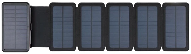 Sandberg Akkubank - Solar 6-Panel Powerbank 20000 (napelemes; kültéri; IPX4 cseppálló; LED lámpa; 2xUSB-A+USB-C) 1 Sandberg Akkubank - Solar 6-Panel Powerbank 20000 (napelemes; kültéri; IPX4 cseppálló; LED lámpa; 2xUSB-A+USB-C)