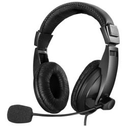 Sandberg Fejhallgató - Saver USB Headset Large (USB; mikrofon; hangerő szabályzó; 1,8m kábel; fekete)