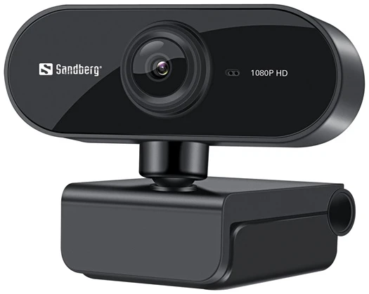 Sandberg Webkamera - USB Webcam Flex 1080P HD (1920x1080/30FPS, 2 Megapixel; USB 2.0; mikrofon)