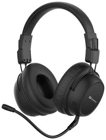 Sandberg Wireless Fejhallgató - Bluetooth Headset ANC FlexMic (Bluetooth, hajlítható mikrofon, fekete) 1 Sandberg Wireless Fejhallgató - Bluetooth Headset ANC FlexMic (Bluetooth, hajlítható mikrofon, fekete)