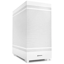 Sharkoon Számítógépház - Rebel C50 White (fehér; 2x120 mm ventilátor, 2xUSB3.0; 1xUSB 3.2; I/O)