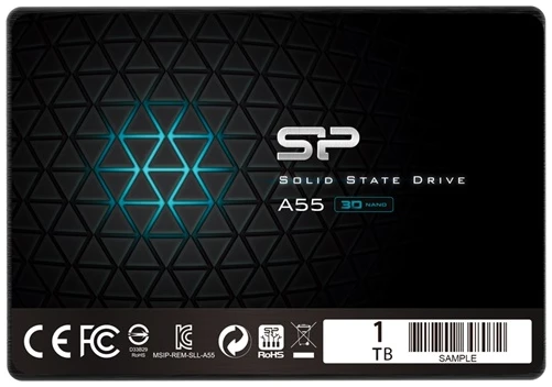 Silicon Power SSD - 1TB A55 2,5" (TLC, r:530 MB/s; w:450 MB/s)