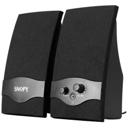 Snopy Hangszóró 2.0 - SN-84 (2W RMS; hangerőszabályzó; 3,5mm jack; USB)