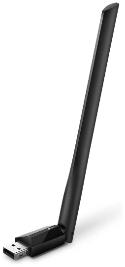 TP-Link Hálózati adapter WiFi AC600 - Archer T2U Plus (USB; 200Mbps 2,4GHz + 433Mbps 5GHz; High Gain 5dBi)